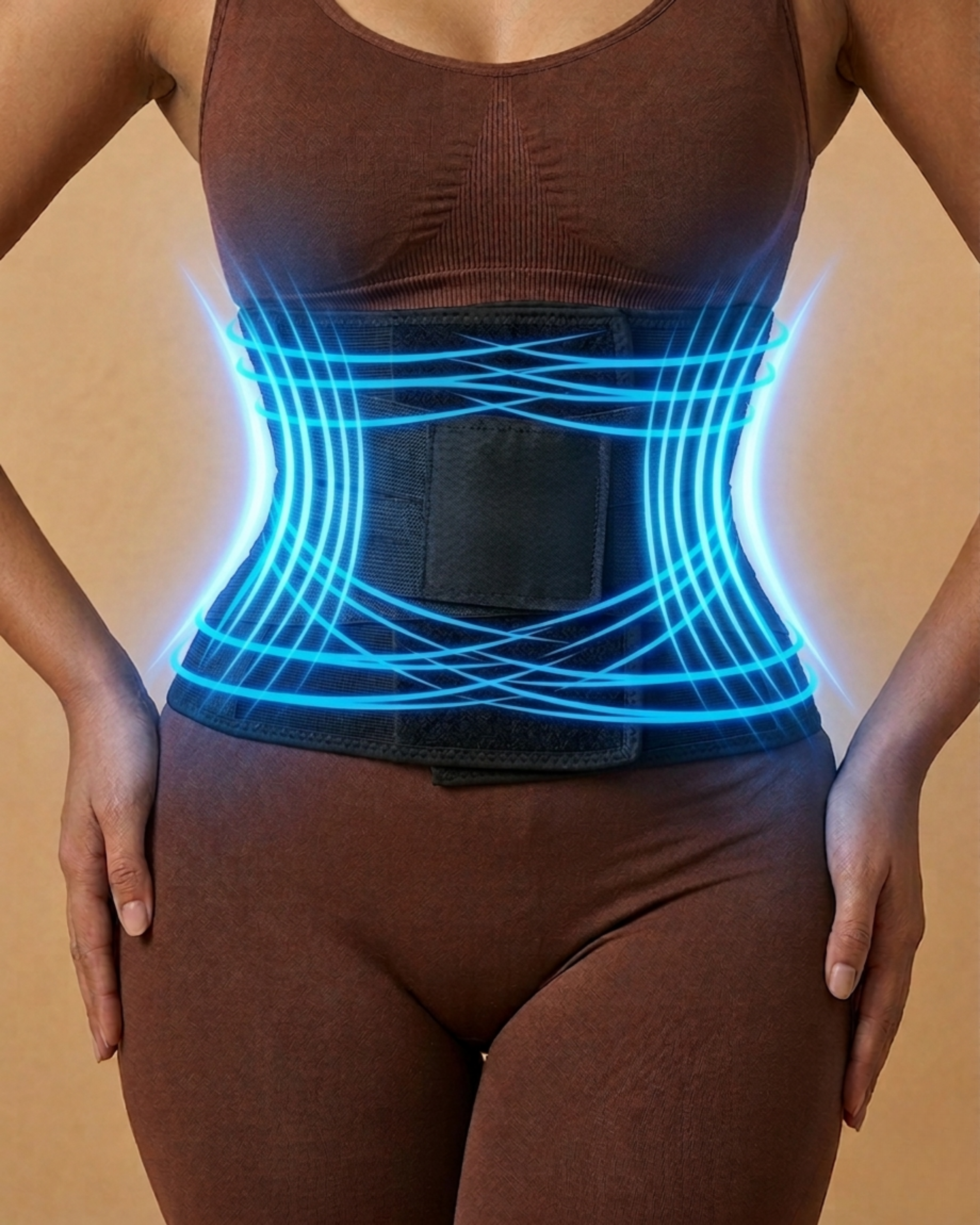 Hourglass Girdle Waist Trainer Body Shaper Black