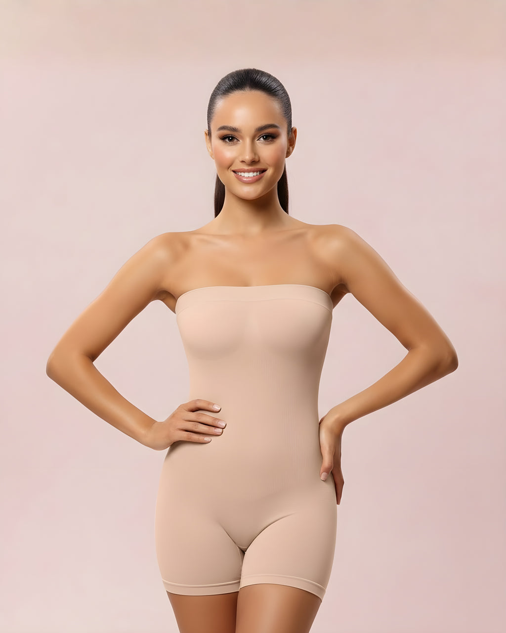Converti-Flex Mid Thigh Full Body Shaper Skin