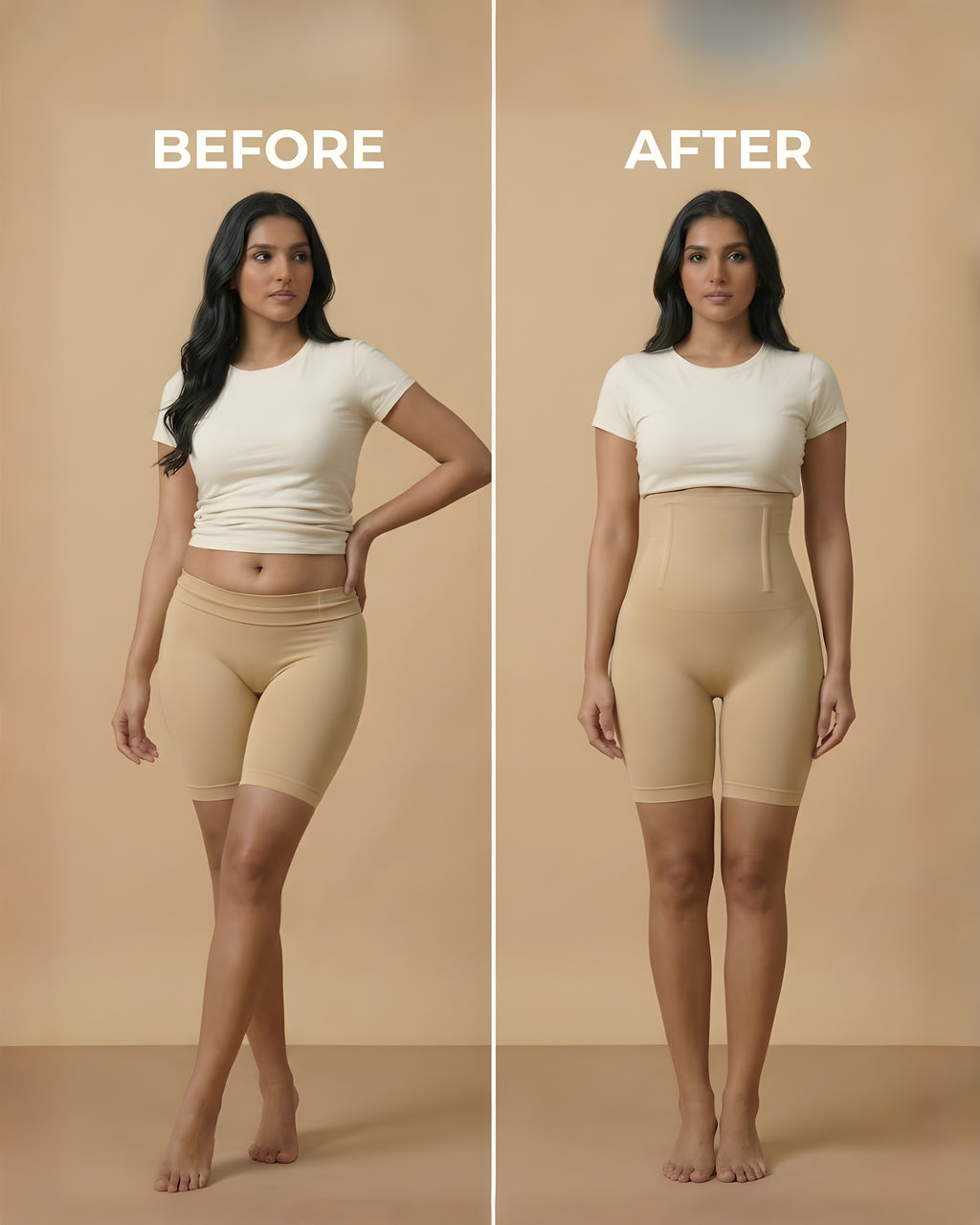Tummy Control Slimming Body Shaper - Skin