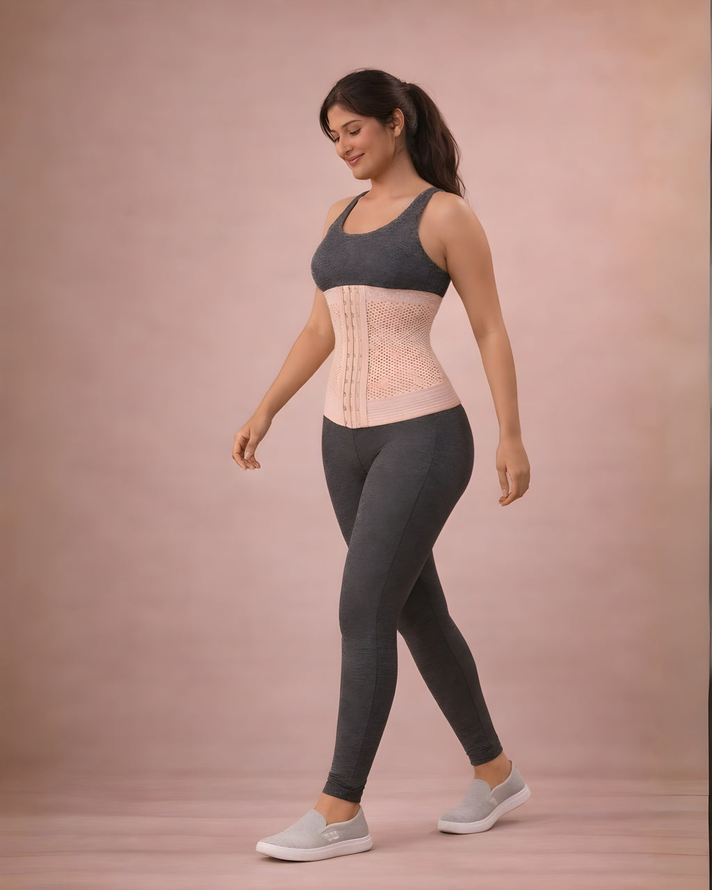 Postpartum Recovery Waist Trainer Body Shaper Skin
