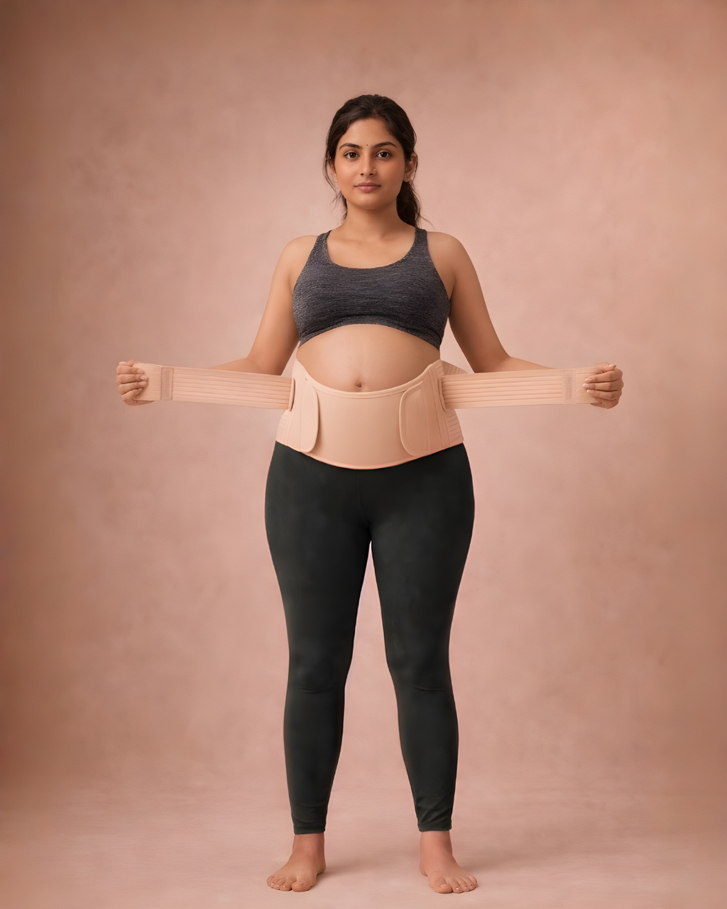 Custom Fit, Instantly ||| Pull-to-adjust straps create secure 360° support without bulk under clothes. Support that adapts to your body, not the other way around.