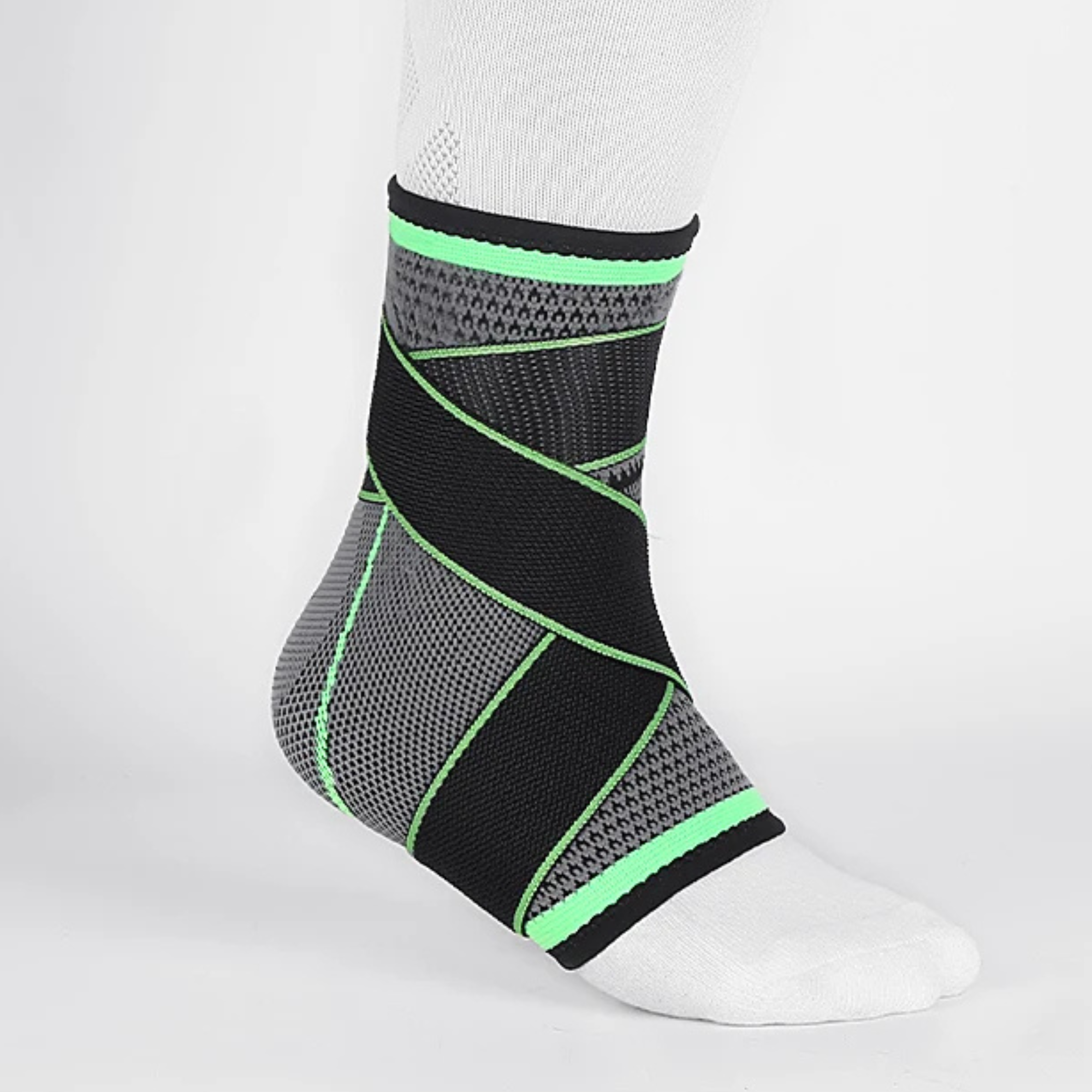 Ankle Support Compression brace with strap 1pc