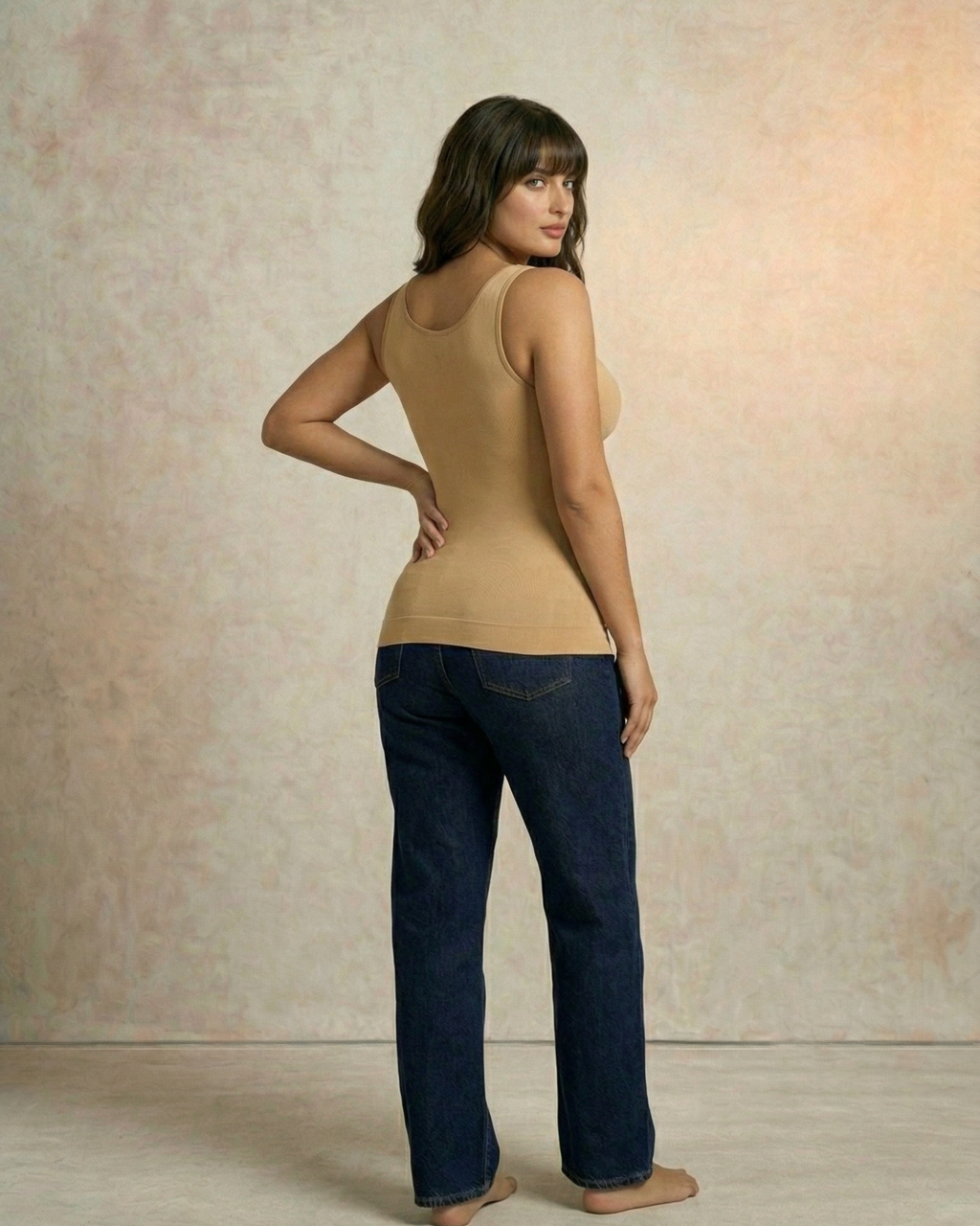 Cami Slimming Shaper with Built in Bra - Skin