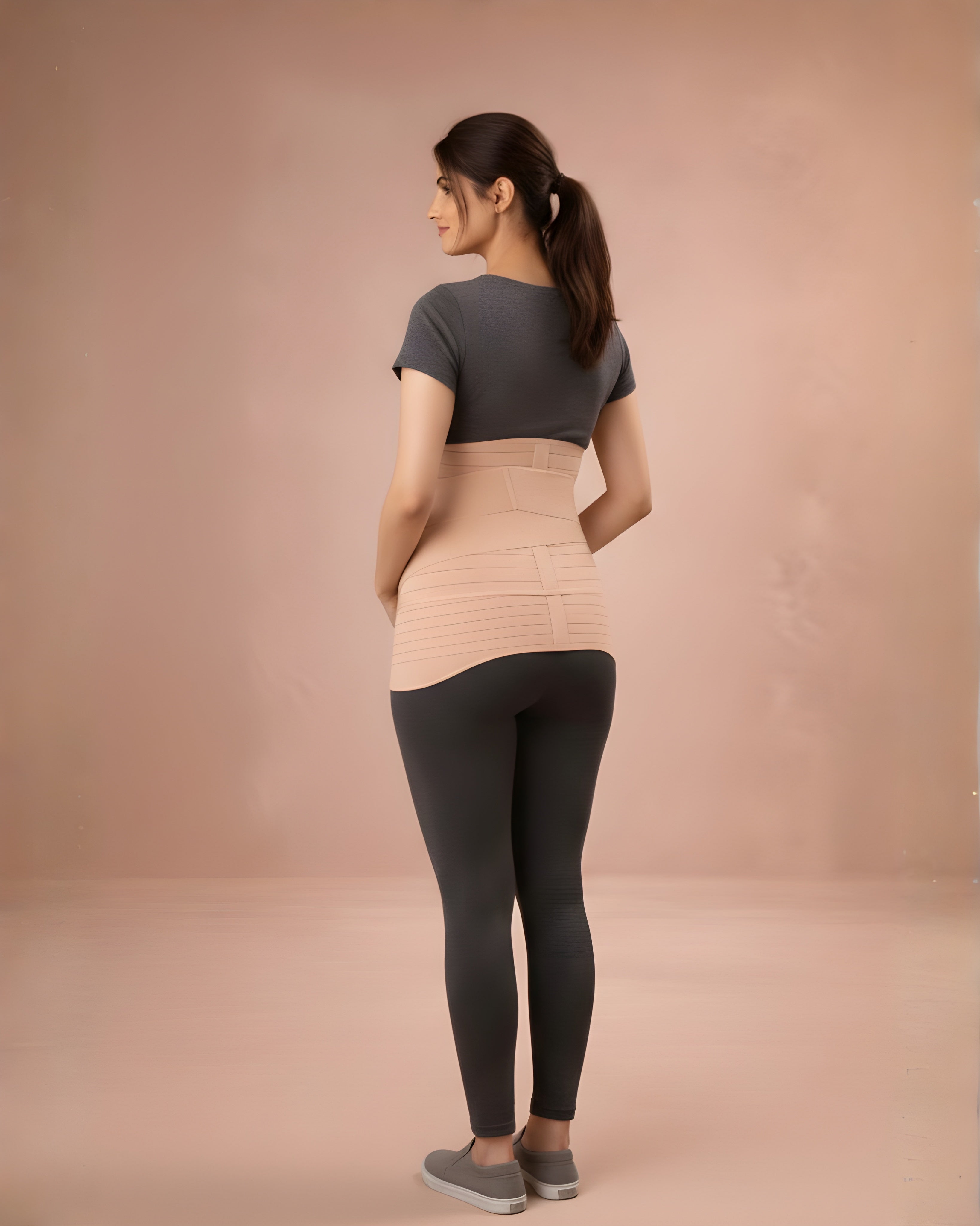 Adjustable Hook Strap ||| Pull-to-adjust straps create secure 360° support without bulk under clothes