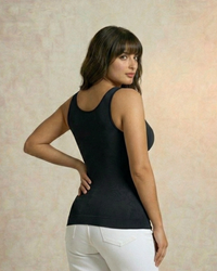 Cami Slimming Shaper with Built in Bra - Black