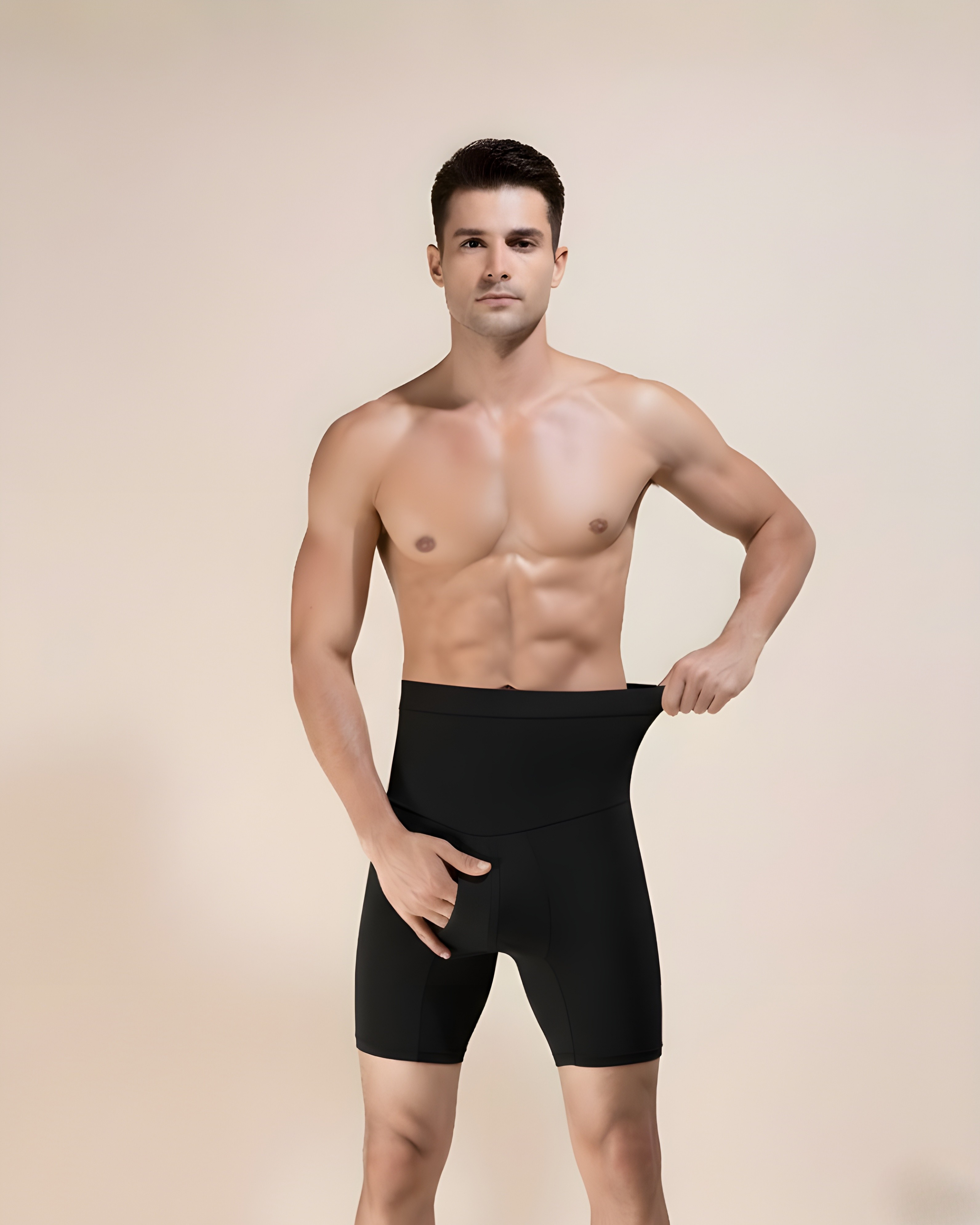 Tummy Control Body Shaper Slimming Shorts Black