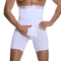 Tummy Control Body Shaper Slimming Shorts White