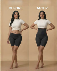 Tummy Control Slimming Body Shaper - Black