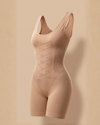 Omni-Flex Wide Strap Mid Thigh Full Body Shaper Skin
