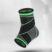 Ankle Support Compression brace with strap 1pc