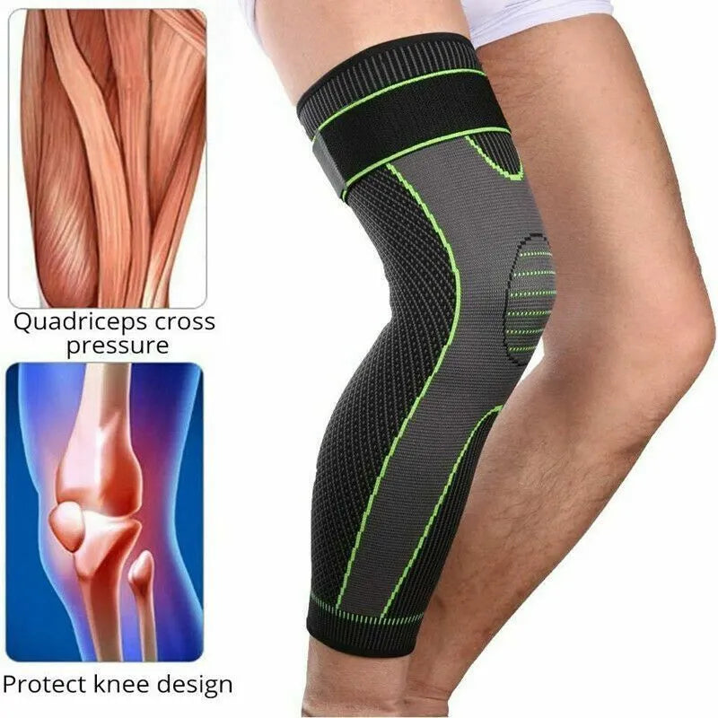 Knee & Calf Support Sleeve with strap 1pc