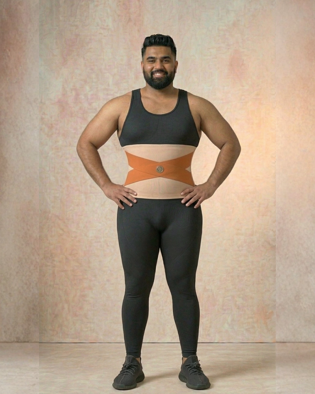 Seamless Waist Trainer Body Shaper Skin Men