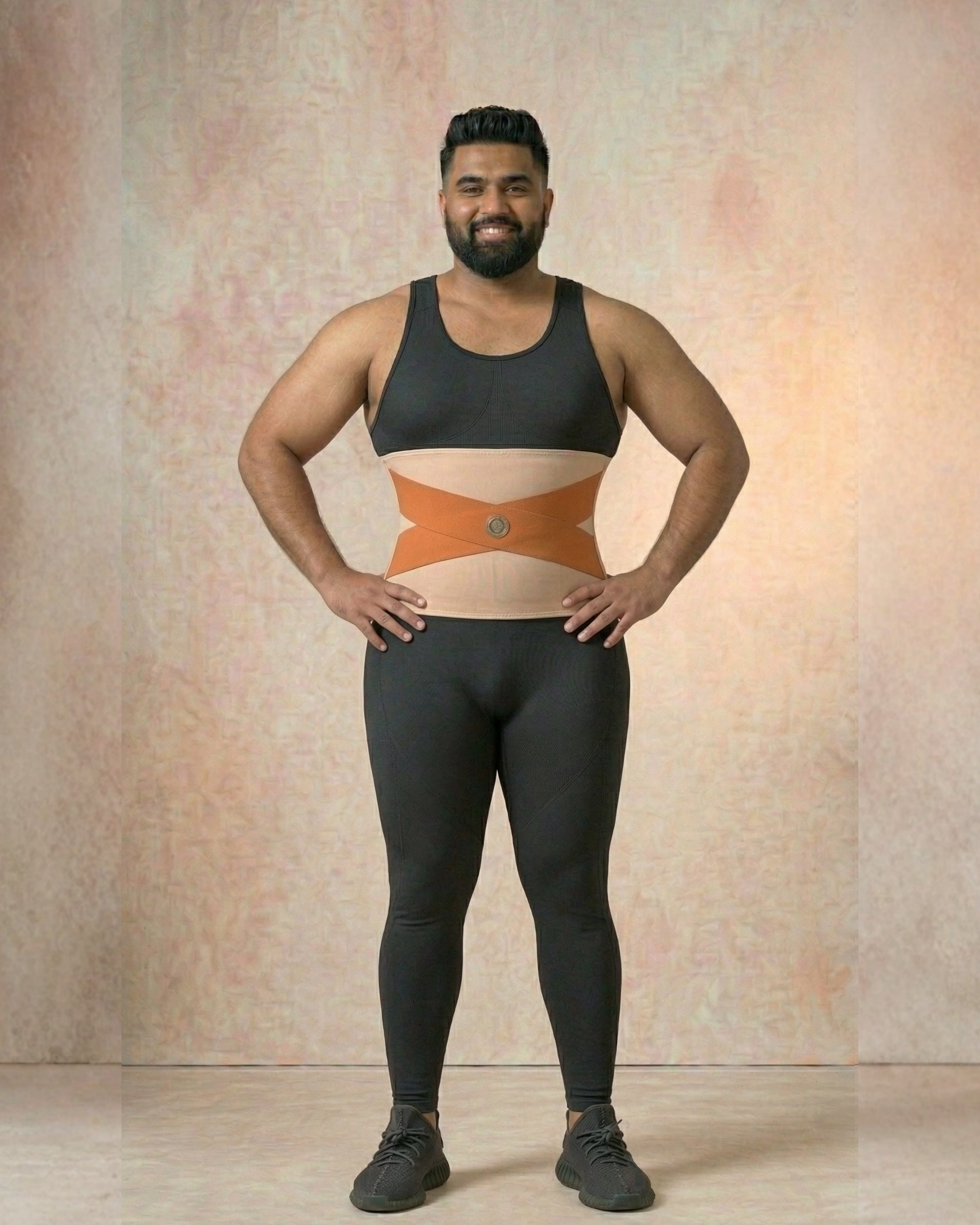 Seamless Waist Trainer Body Shaper Skin Men