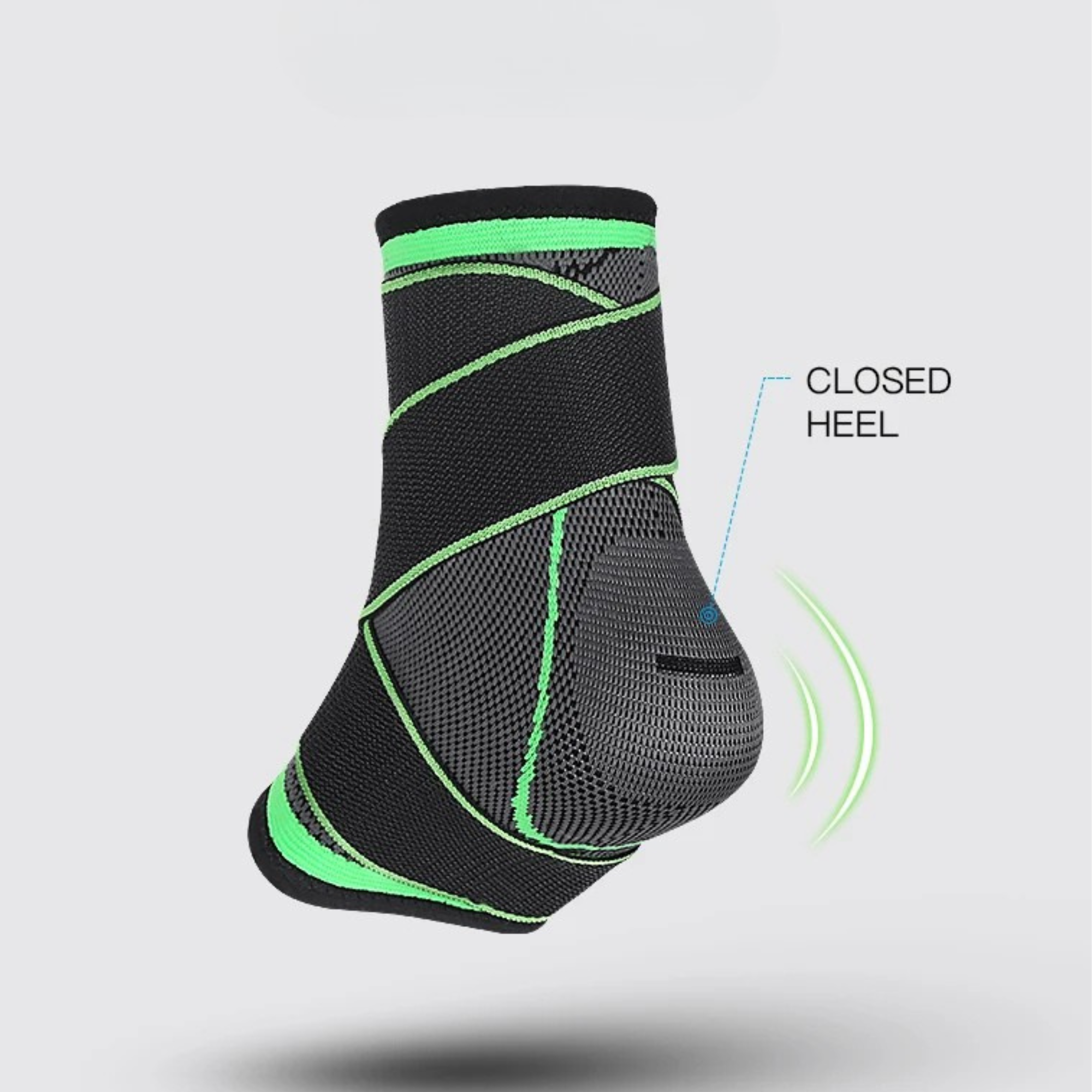Ankle Support Compression brace with strap 1pc