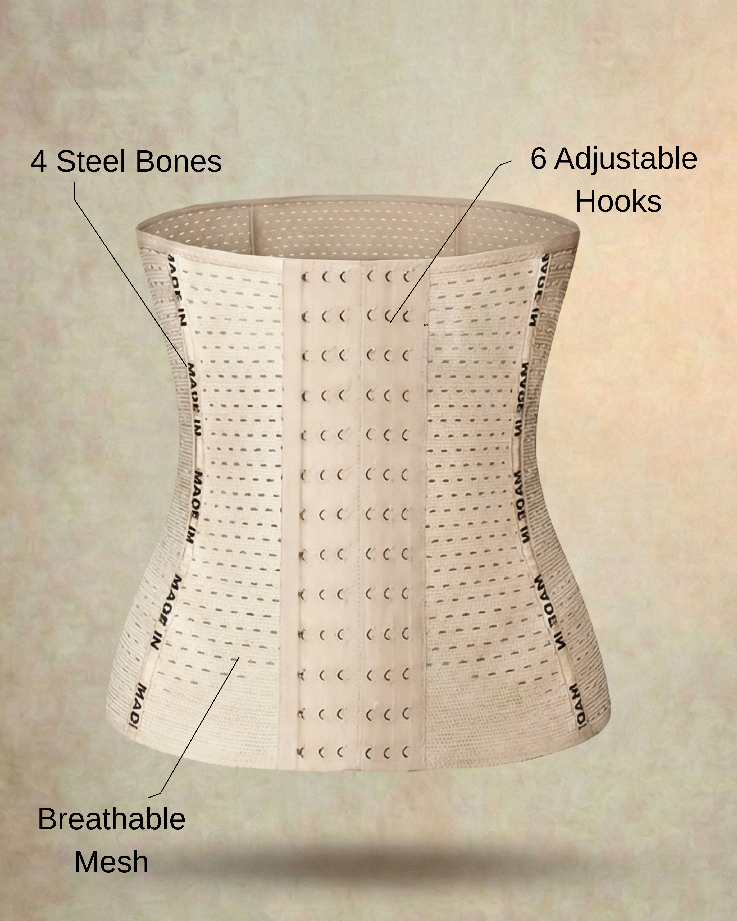 M+ Postpartum Recovery Corset Waist Trainer Body Shaper