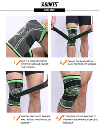 Knee Support Sleeve with strap 1pc