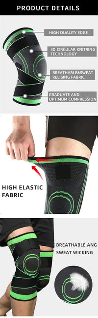 Knee Support Sleeve with strap 1pc