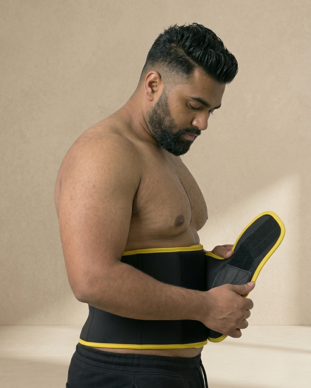 Men Slimming Sweat Shaper Belt