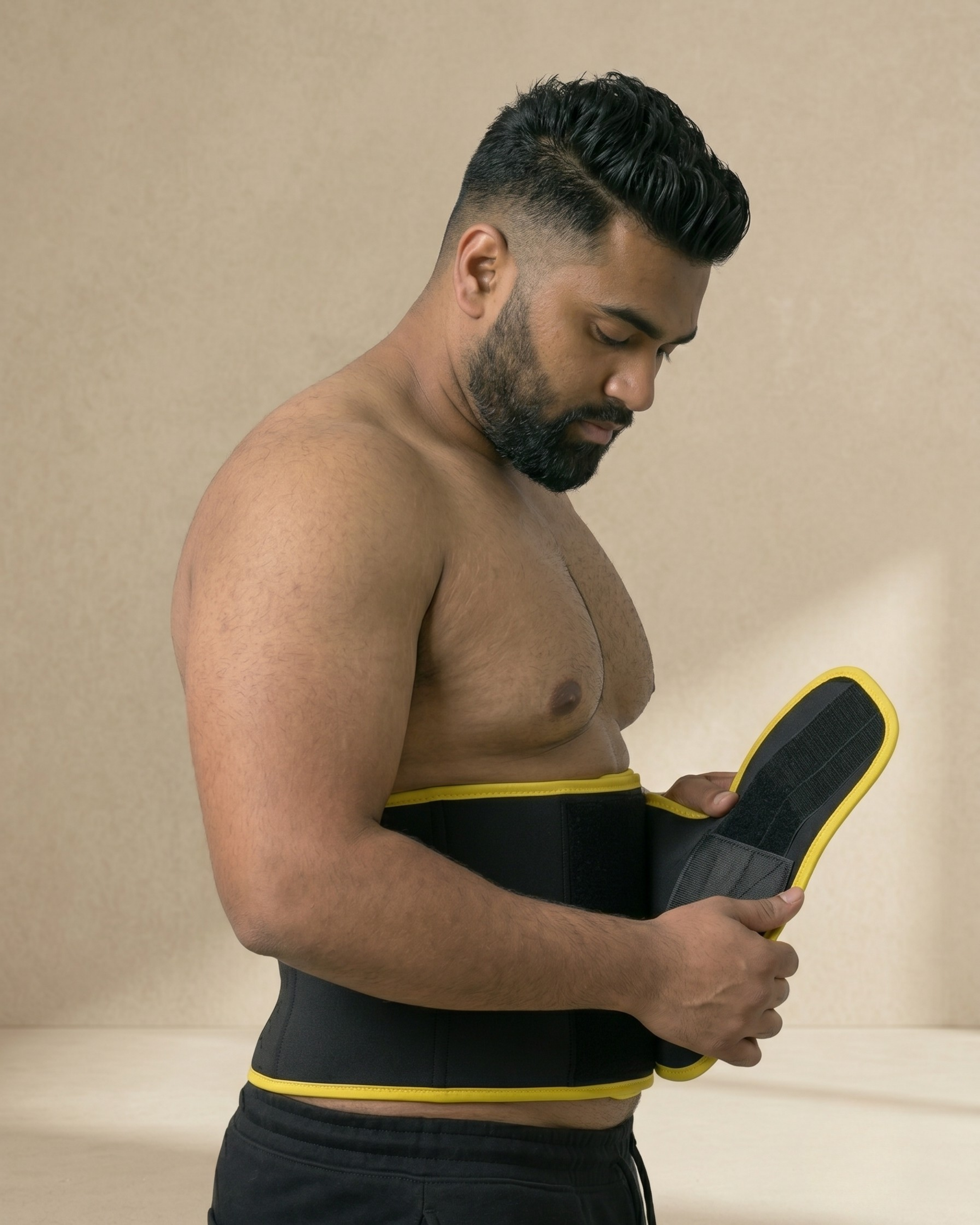 Men Slimming Sweat Shaper Belt