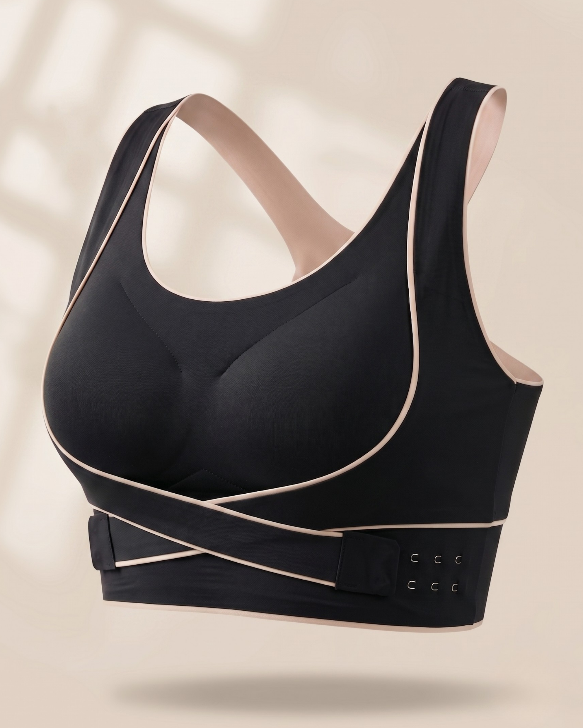 Cloud Lift Bra - Black Seamless Bust Lifting & Wireless Shaping Bra