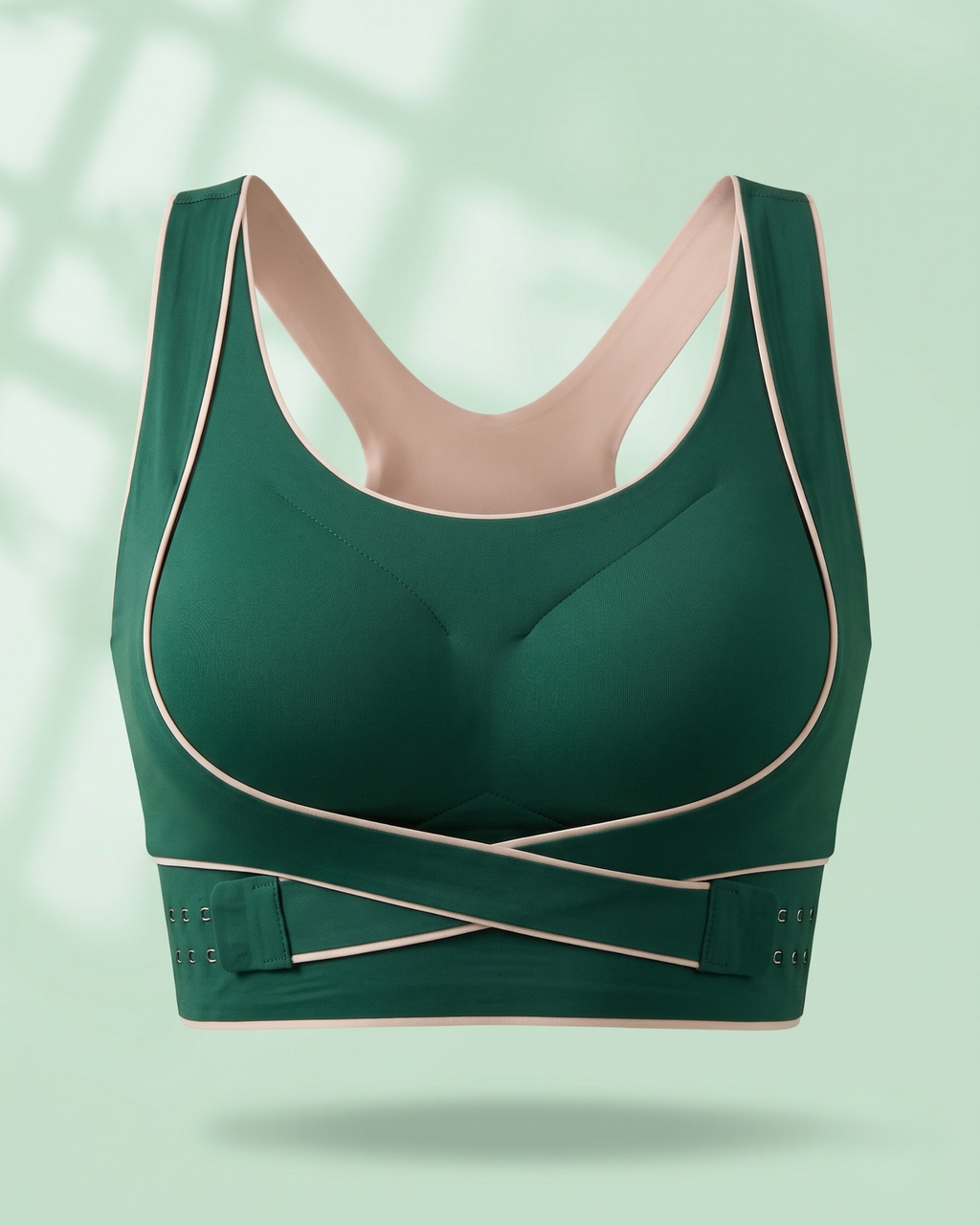 Cloud Lift Bra - Green Seamless Bust Lifting & Wireless Shaping Bra
