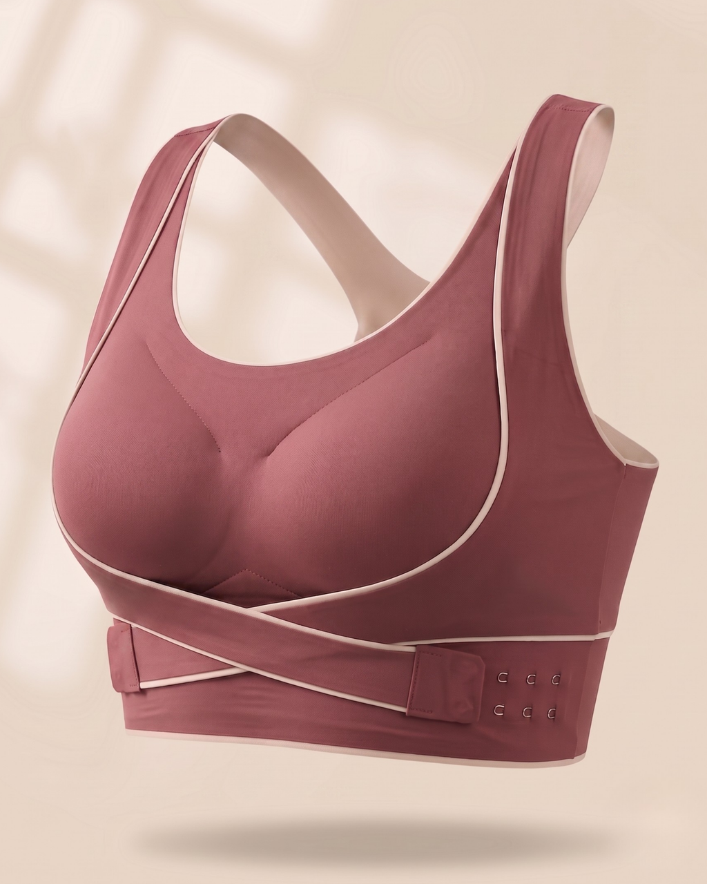 Cloud Lift Bra - Pink Seamless Bust Lifting & Wireless Shaping Bra