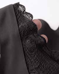 Cloud Lift Lace Bra - Black Seamless Bust Lifting & Wireless Shaping Posture Correcting Bra