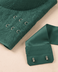 Cloud Lift Lace Bra - Green Seamless Bust Lifting & Wireless Shaping Posture Correcting Bra