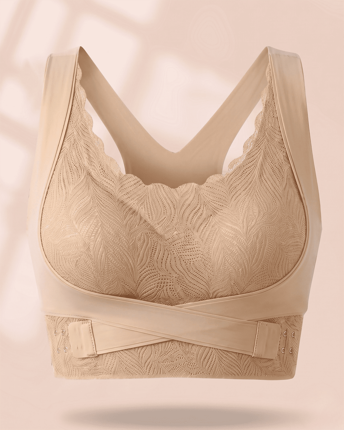 Cloud Lift Lace Bra - Skin Seamless Bust Lifting & Wireless Shaping Posture Correcting Bra