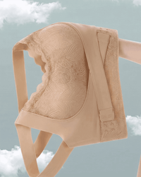 Cloud Lift Lace Bra - Skin Seamless Bust Lifting & Wireless Shaping Posture Correcting Bra
