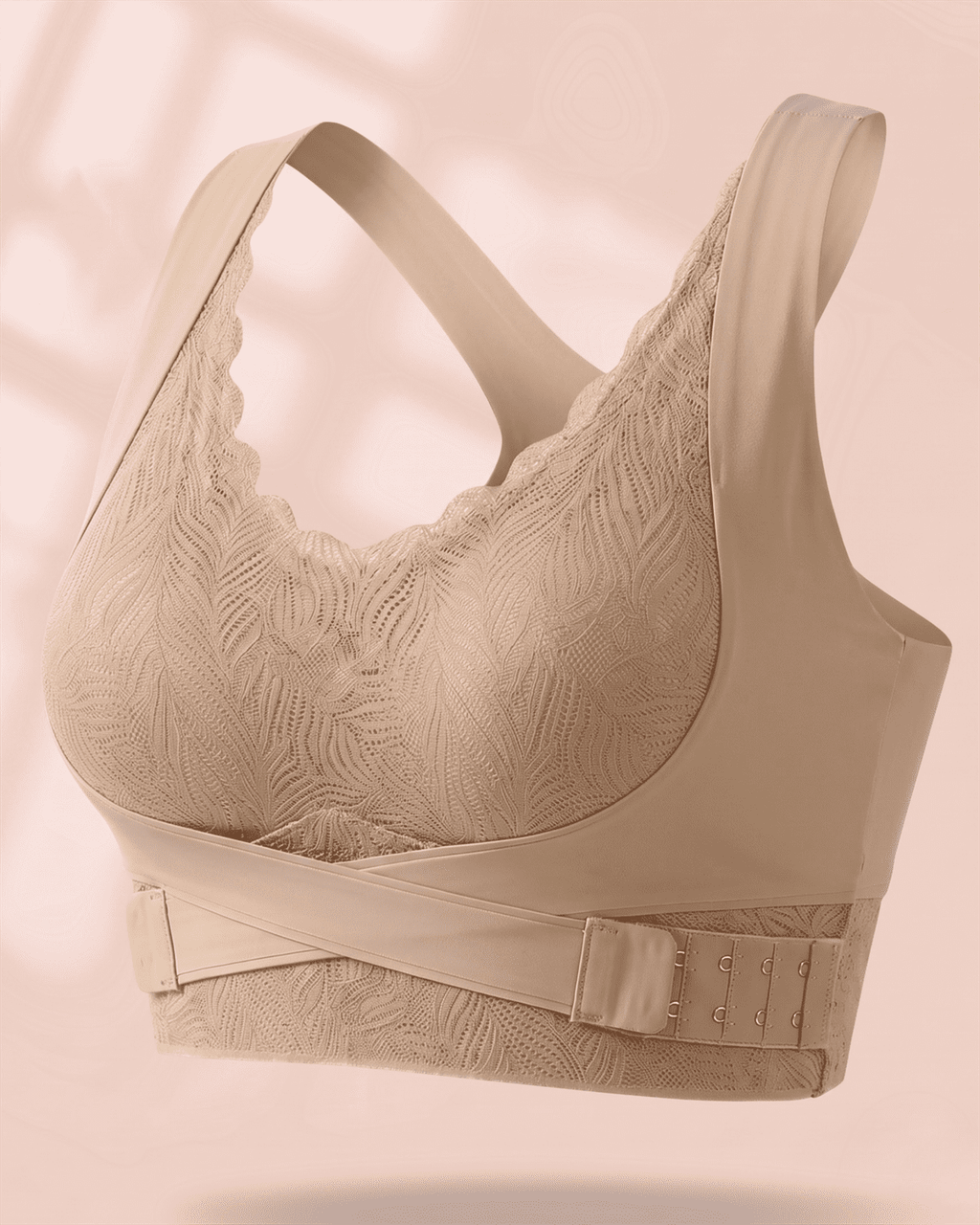 Cloud Lift Lace Bra - Skin Seamless Bust Lifting & Wireless Shaping Posture Correcting Bra