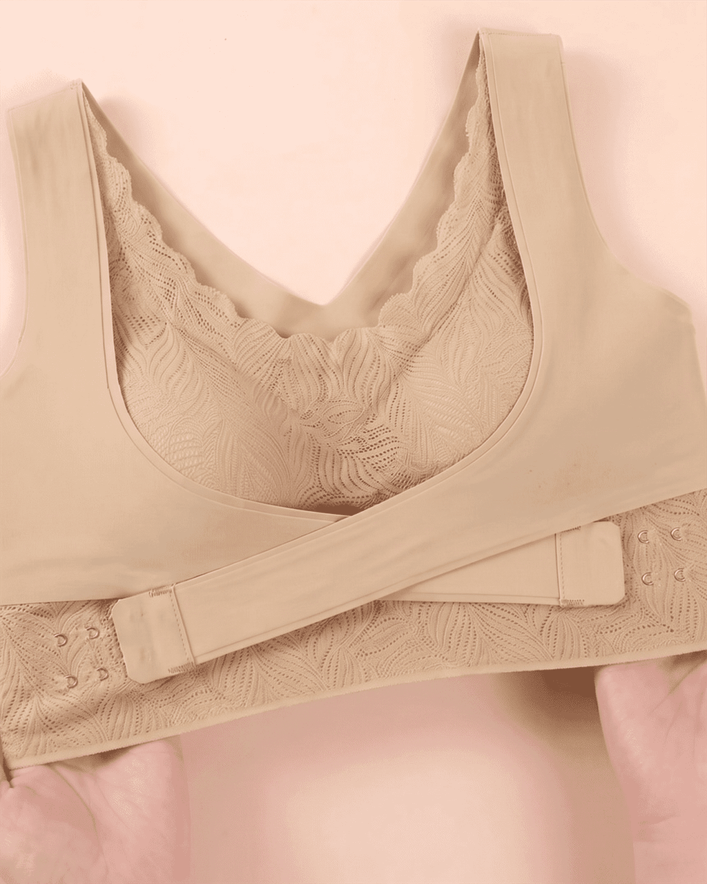 Cloud Lift Lace Bra - Skin Seamless Bust Lifting & Wireless Shaping Posture Correcting Bra