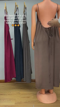 Adjustable Straps ||| Use the straps and silhouttes to adjust Neckline and the back