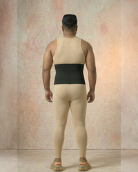 Seamless Waist Trainer Body Shaper Black Men