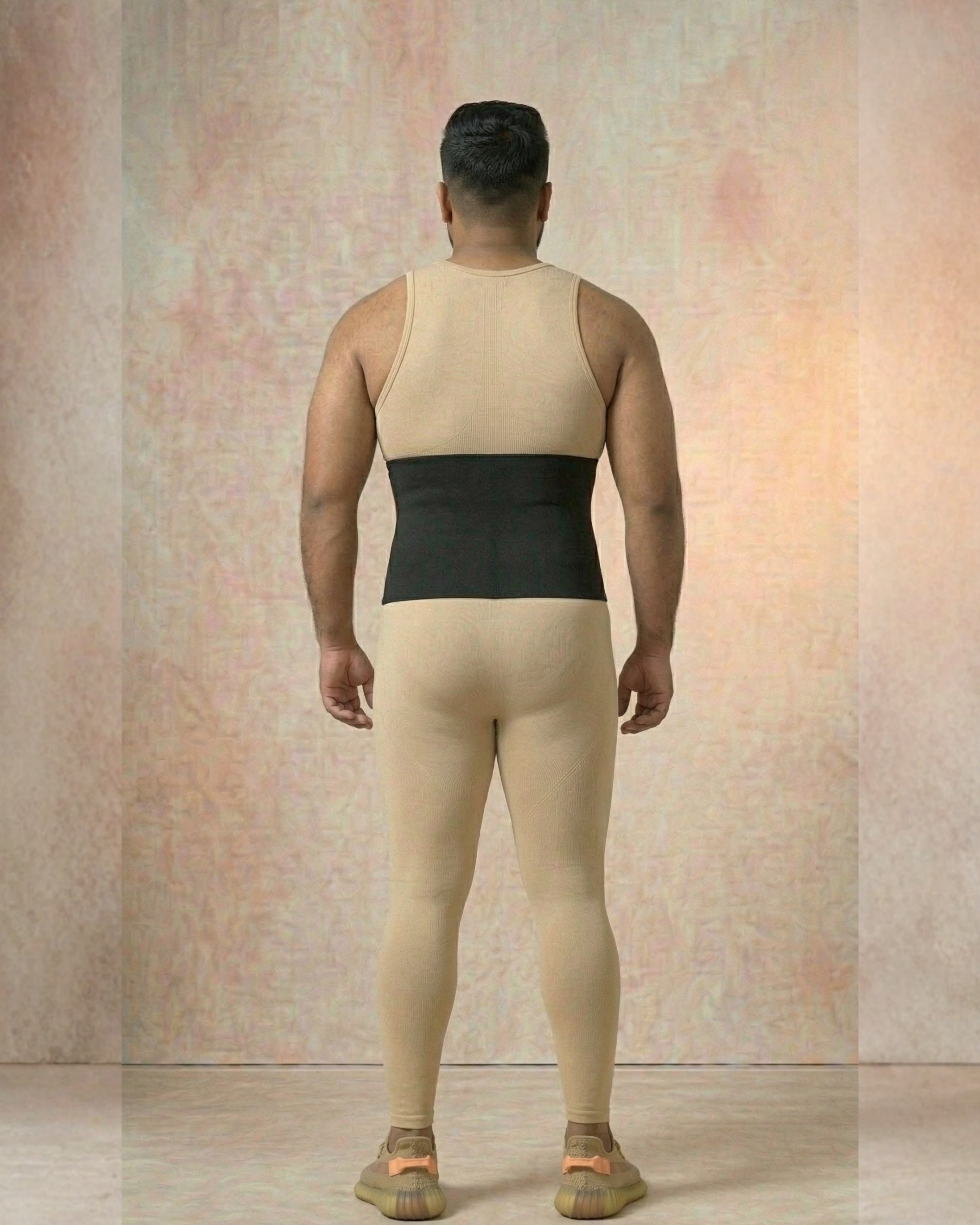 Seamless Waist Trainer Body Shaper Black Men