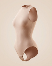 T-Flex Round Neck Low Cut Full Body Shaper Skin