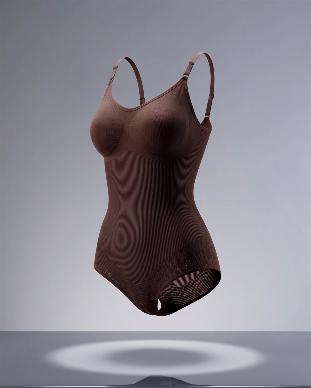 V-Flex Adjustable Strap Full Body Shaper Brown