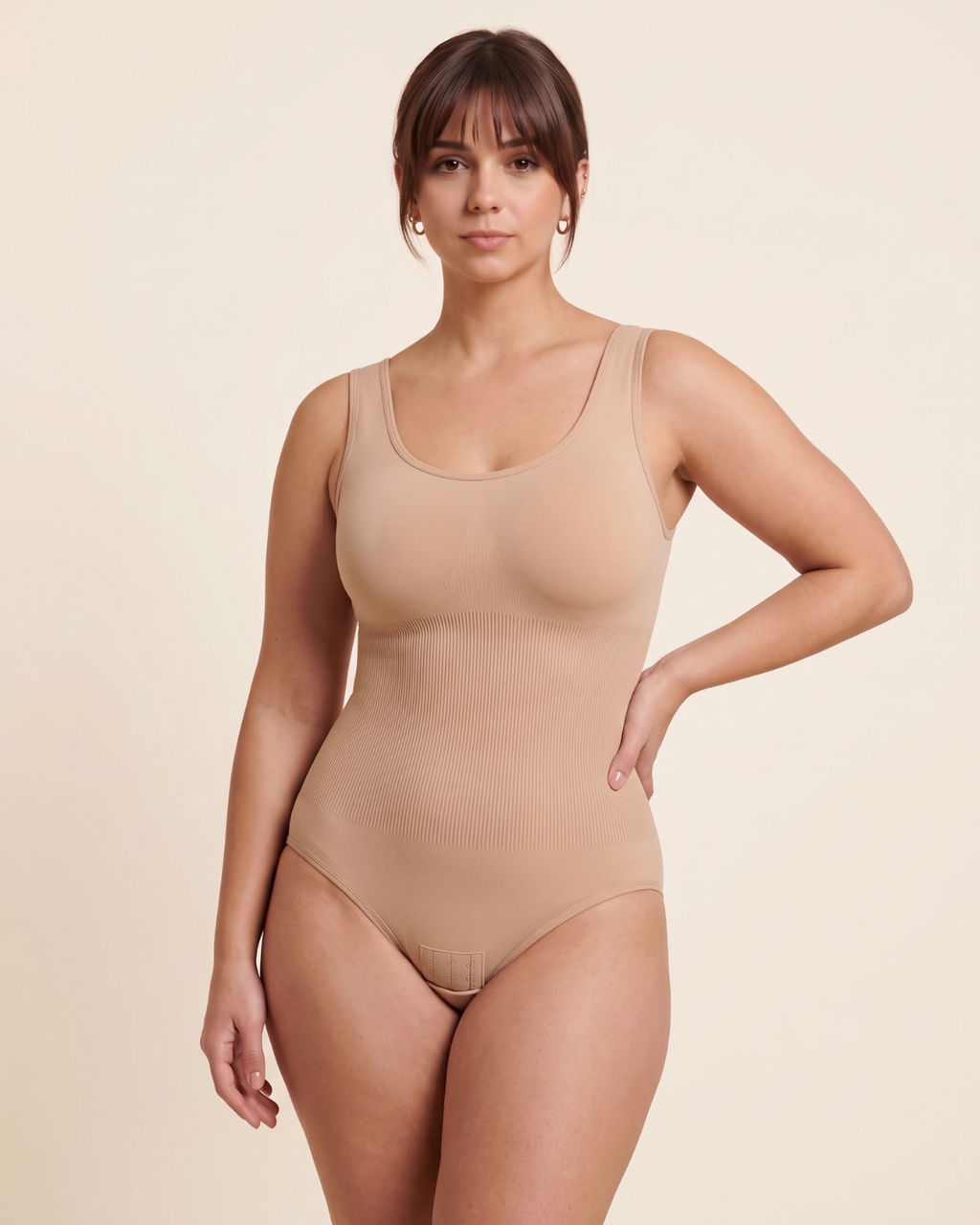 V-Flex Wide Strap Low Cut Full Body Shaper Skin