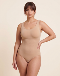 V-Flex Wide Strap Low Cut Full Body Shaper Skin